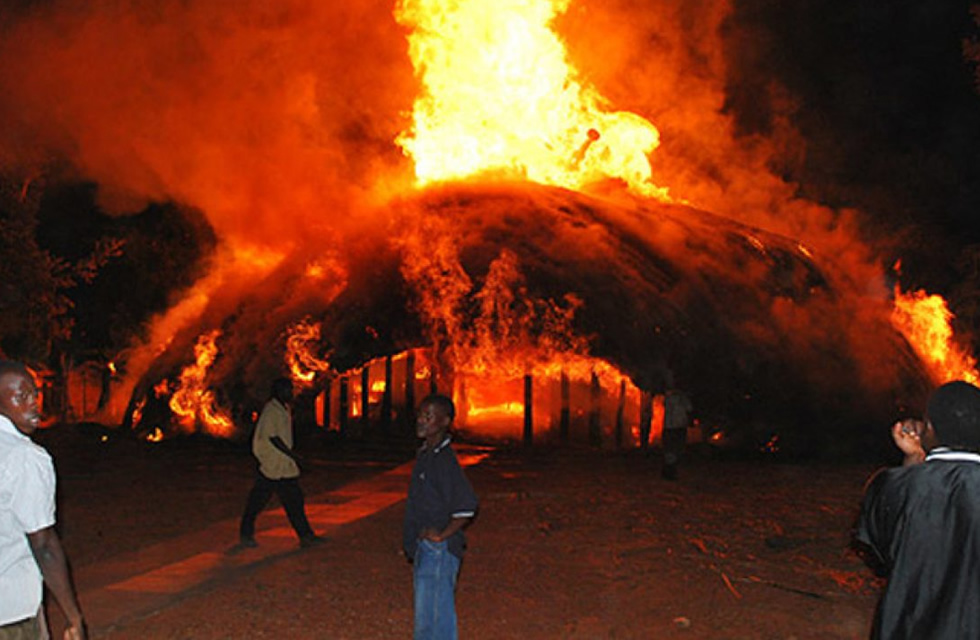 Kasubi Tombs Burn to Ashes